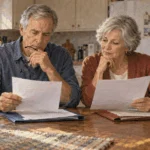 A retiree and partner compare two sources of retirement income.
