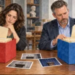 Researchers comparing red and blue political-scandal archives.