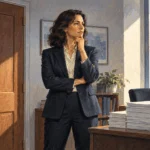 Conceptual painting of a regulator considering agency independence.