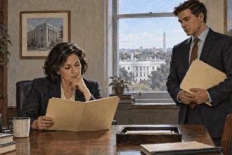 Agency officials consider a rulemaking folder with Congress and the White House in view.